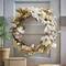 Natural and Cream Magnolia Wreath